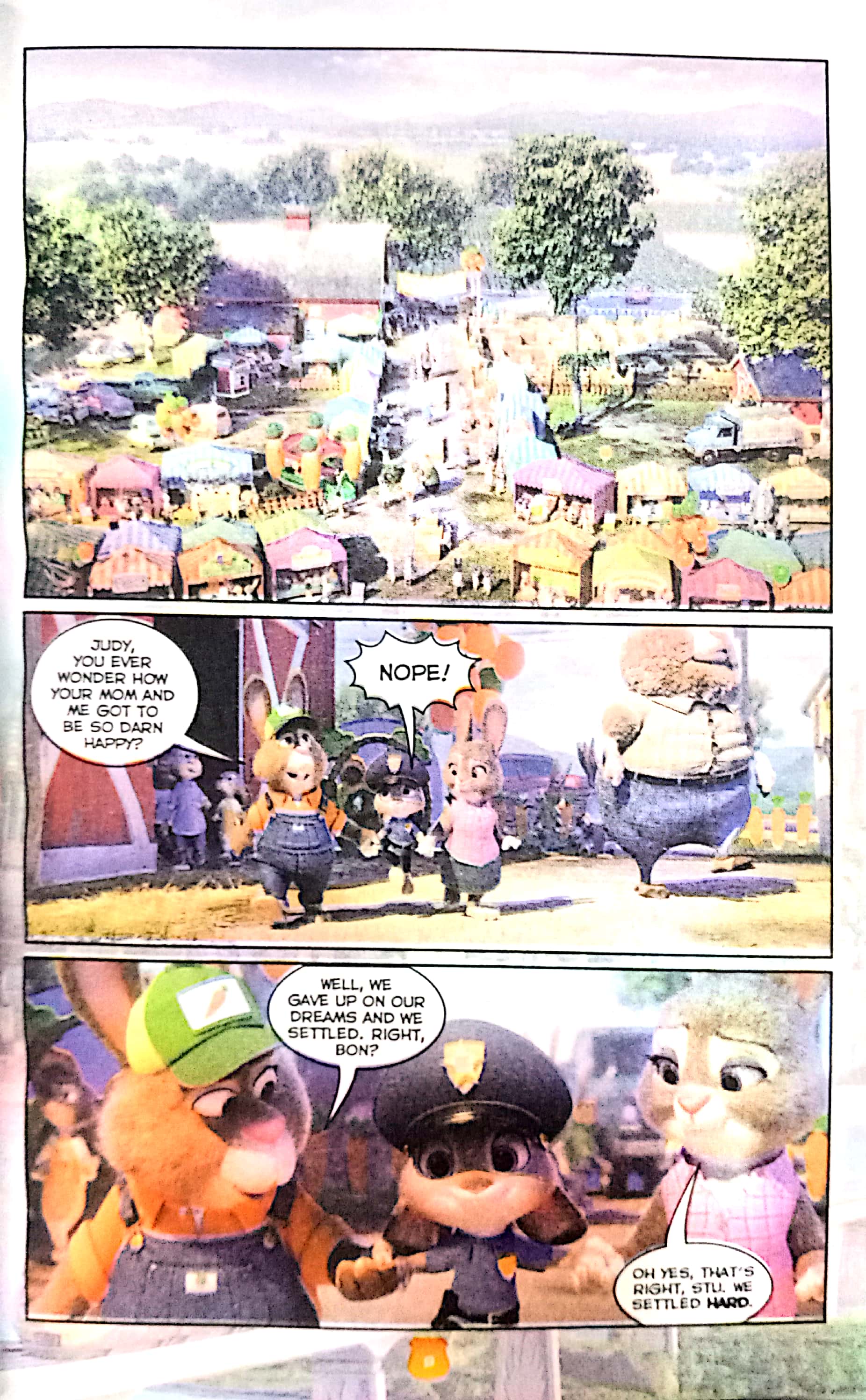 ZooTopia Cinestory Comic