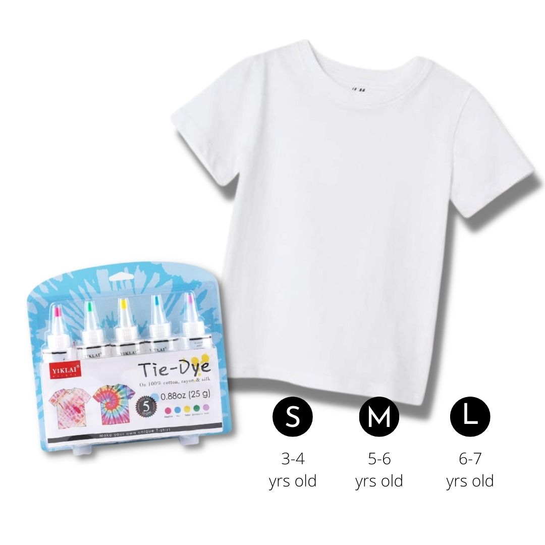 Tie Dye Kit (Size S) - 3-4 Years Old