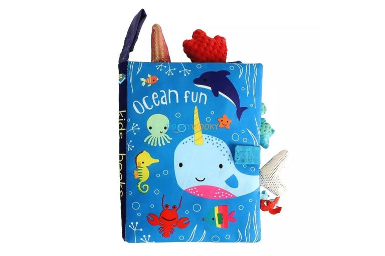 Animal's Tail Cloth Book : Ocean Fun